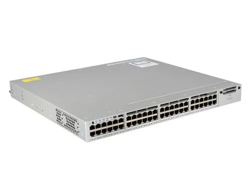Original New Cisco C9200-48P-E 48-port PoE+ Gigabit Switch with 10/100/1000Mbps Transmission Rate