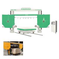 máquina do PLC Diamond Wire Saw Block Trimming de 15kw 3500x3500x2100mm Max Cutting Size para o mármore do granito