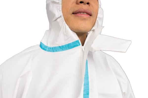 Laboratory 180cm 50gsm Disposable Protective Coveralls