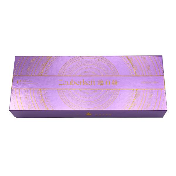 Luxury Rigid Cosmetic Packaging Box Magnetic Flip Top Gift Box For Essential Oil Bottle