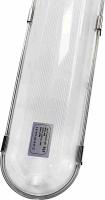 La prenda impermeable ligera apretada del vapor del IP 65 llevó la tri luz apretada llevada los 4ft ligera del estacionamiento del accesorio del vapor de la luz de la prueba LED