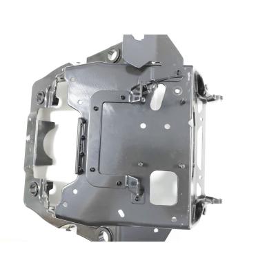 Powder Coated Aluminum Casting Parts High Pressure Windshield Frame For Motorcycle