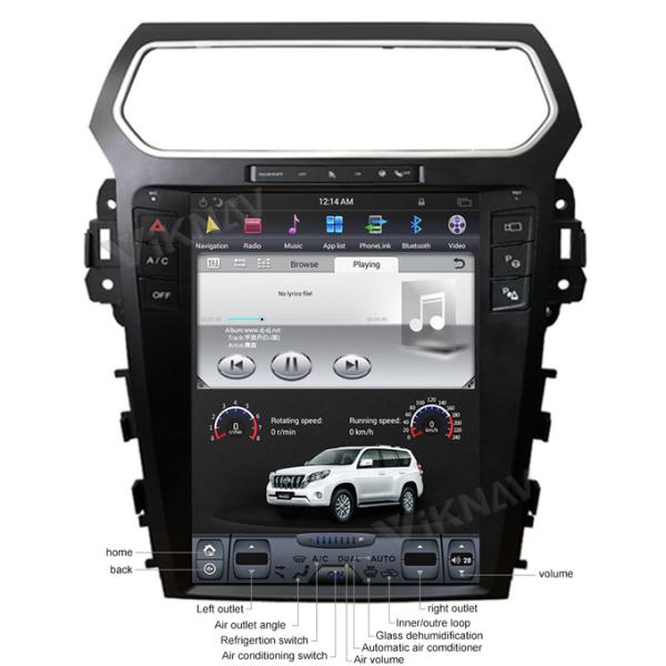 Приборная панель DVD-плеера радио андроида экрана касания DC12V Форда портативная