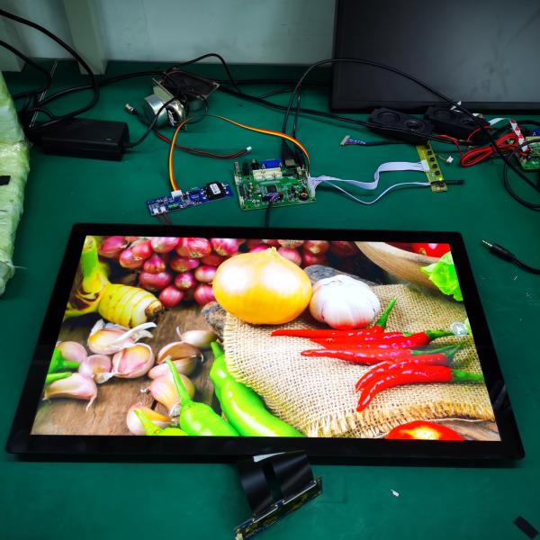 Kit de pantalla táctil capacitiva de laminación completa para exteriores de 21,5