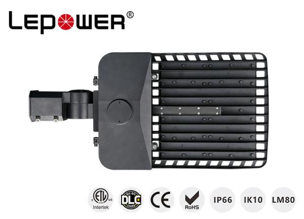 High Illuminate High Lumen LED Street Light 150W Waterproof 150lm/w Black Alluminium Alloy Housing