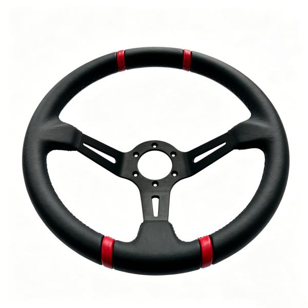 DELUXON 14 Inch Gt Racing Wheel Microfiber Leather For Sim Ps5 Gaming