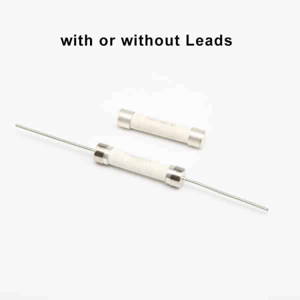 0.2A to 50A 250VAC 250VDC 300VAC 300VDC 500VAC 500VDC 600VAC 600VDC 750VAC 750VDC 1000VAC 1000VDC 10KA Fast Acting 6x32mm Ceramic Fuse
