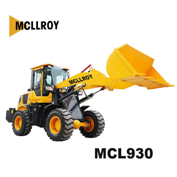 37kw Small Front End Loader , Compact Articulating Loader 3200mm Dumping Height