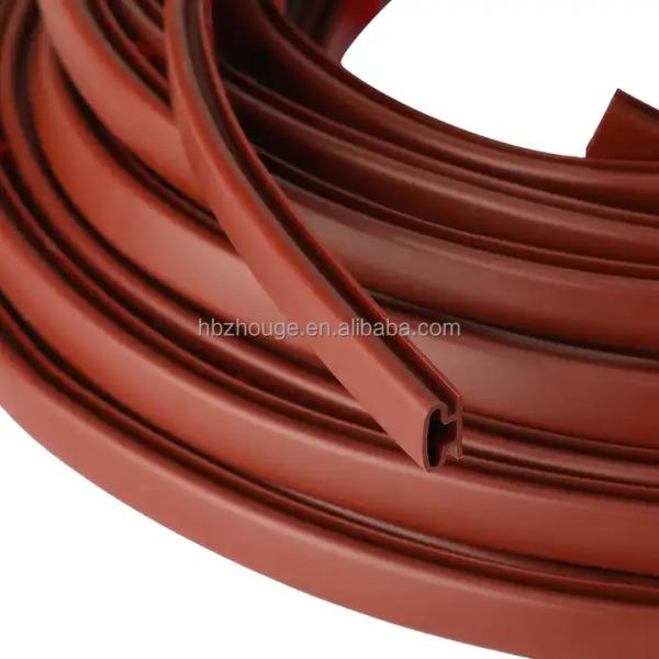 3M Adhesive I-Shaped Strip Customized Silicone Sealing for Anti-Theft Door Protection