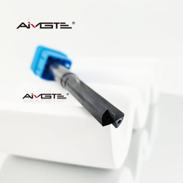12mm 2 Flute Straight Flute Drill Reamer Internal Coolant Carbide CNC Bit for Steel Stainless Steel Cast Iron Titanium