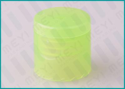 Green Lotion /  Shampoo Plastic Bottle Flip Cap 20/415 With Leakage Prevention