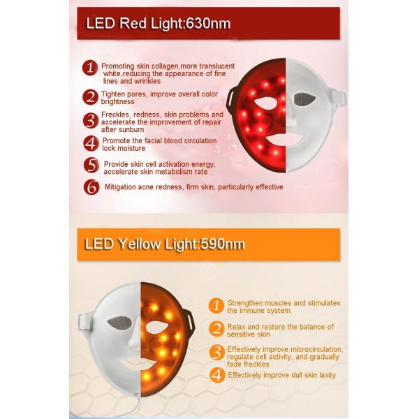 photon LED facial mask electric facial mask manufacturer wholesale for facial beauty and white