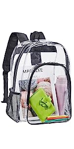 Clear Sling Bag, Stadium Approved Clear Bag, Transparent Chest Daypack for Hiking, Stadium or Concerts