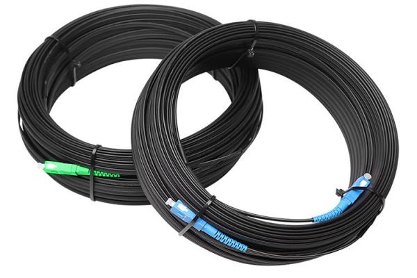 SC UPC APC Single Mode Fiber Patch Cable G657A Simplex FTTH Drop Patch Cord