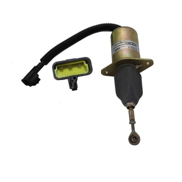Excavator Diesel Engine Flameout Stop Solenoid Valve 37B34-56010 For Cummmins