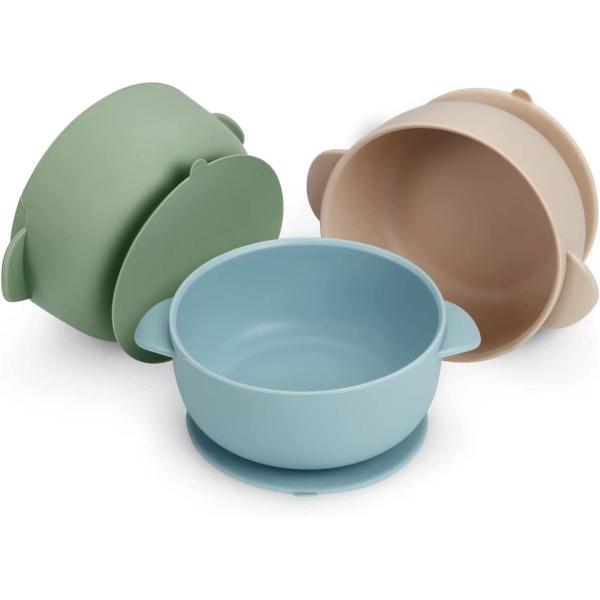 Шар набора Dinnerware силикона LFGB BPA свободный с крышкой непахучей