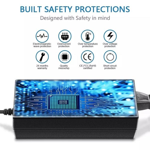 UL Electric Class II Power Supply 12V 5A 240V Customised With Desktop Connection