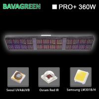 o espectro 360W completo cresce pés quadrados Dimmable da lâmpada 4x4 para o jardim interno