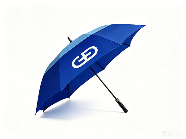 Windproof Royal Blue Golf Umbrella