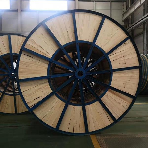 HF Giant Wooden Cable Spool Industrial Wood Spool For Cable Spools Cable Reels