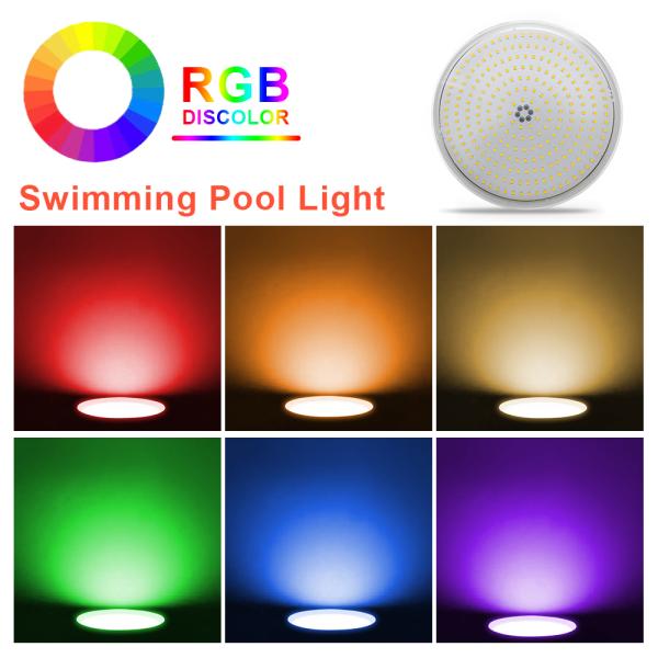 AC12V 超薄型LEDパネル スイミングライト 6W 10W 18W 25W 35W 簡単に交換可能 調節可能 散熱