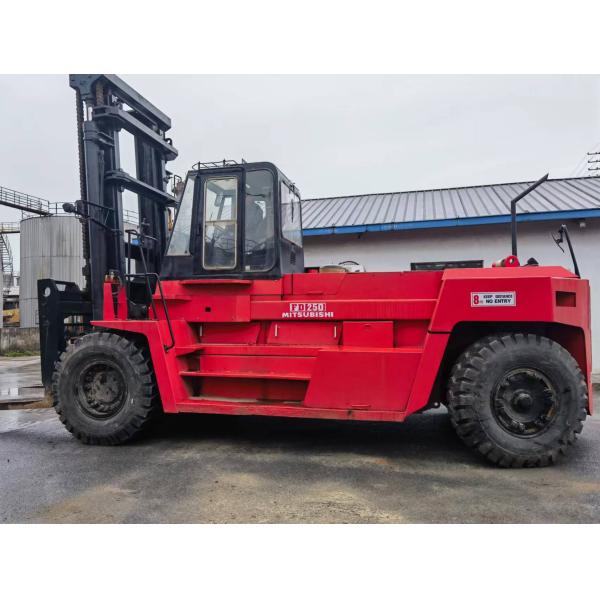 Mitsubishi FD250 de 25 toneladas em veículos elevadores a diesel de segunda mão Dimensões gerais 3254*1086*2000