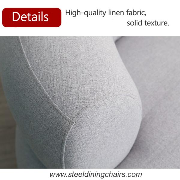 Living Room Fabric Covers 66cm 78cm Lobby Single Seater Couch