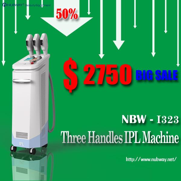 Professional Beauty Laser Hair Removal Machine IPL SHR
