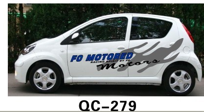 Personalised Custom Car Body Sticker QC-279M / Car Decoration