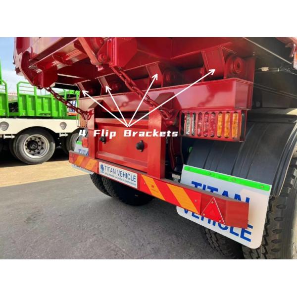 TITAN 3/Tri Axle Tipper Semi Trailer 50/60/70 Ton Dump Semi Trailer for Sale
