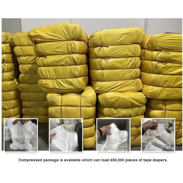 Baby Diapers Wholesaler B Grade Baby Nappies Soft Infant Diapers