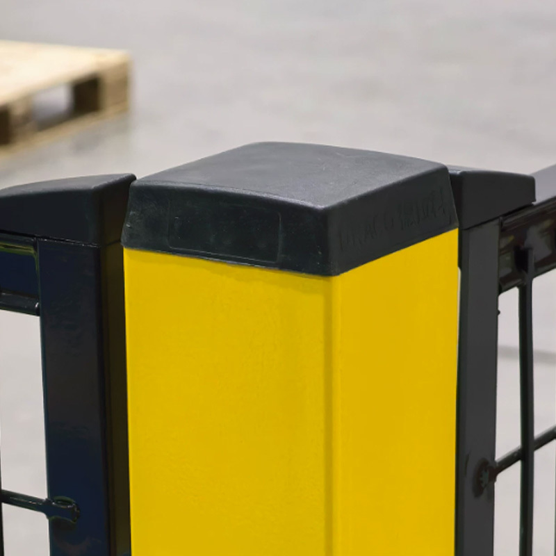 Hsj Customized Aluminum Profile Robot Safety Fence Perimeter Guarding Wire Mesh Partition for Industrial Robotic Workstation Automated Production Line Machine Guarding
