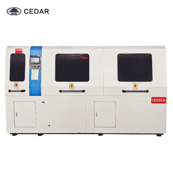 XS-455CNC-2A(2000mm) Double Servo Automatic Crosscutting Machine Cutting Pipe Aluminum