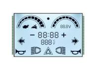 La pantalla de visualización de la aduana 5V LCD siete divide el metro de velocidad en segmentos del coche del velocímetro