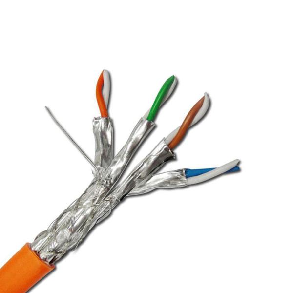 10GB 900MHz CAT7 SFTP Flexible Network Cable AWG23 Copper Wires LSOH Ethernet Category 7