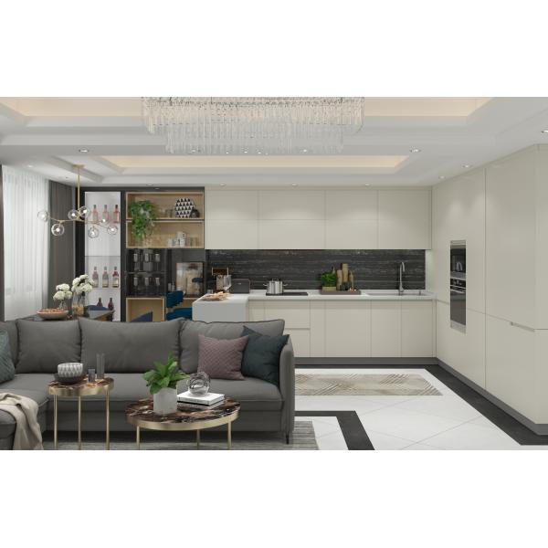 Предварительно изготовленные носовые кухонные шкафы Деревянная мебель Шкафная столярная техника