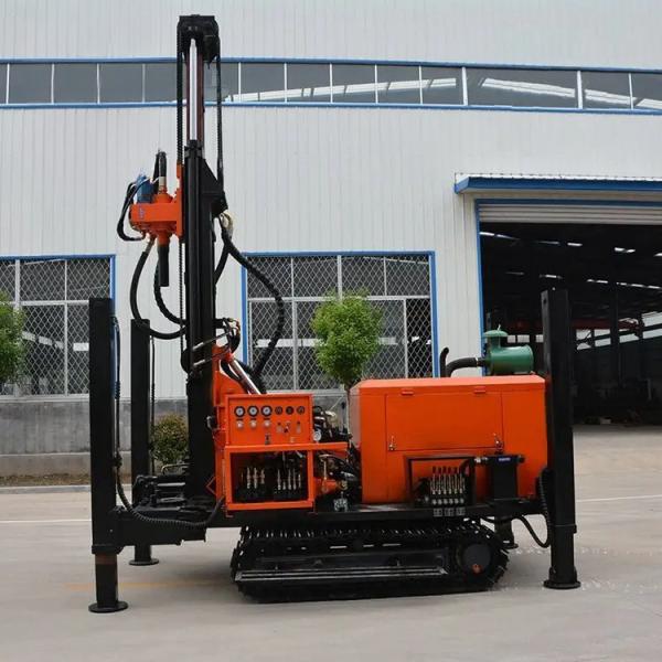 200m Well Drilling Machines Crawler Water Well Drilling Rig for Sale