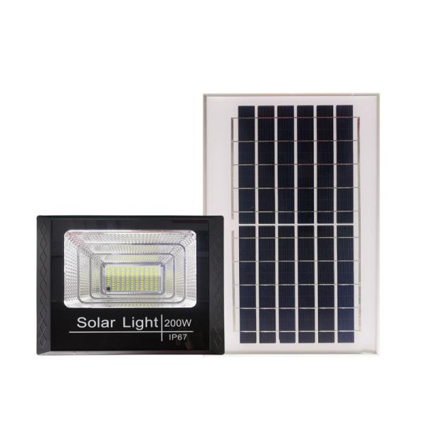 200W les ABS Shell Solar Powered House Lights IP66 à télécommande imperm