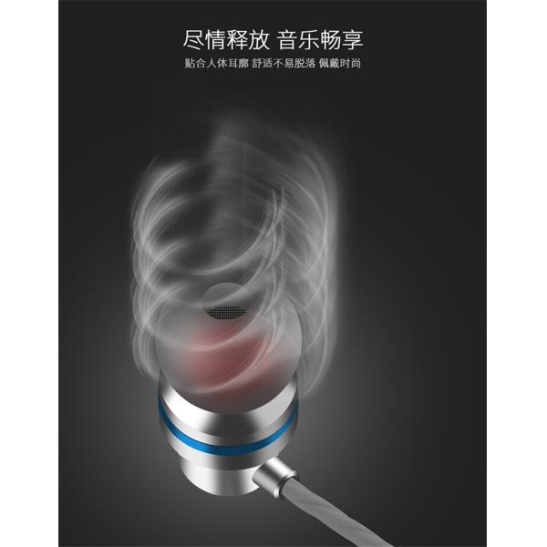 Haozhida small ear buds with mircophone volume control  answer calling and ring off earphone with 6 u Speaker Φ10mm