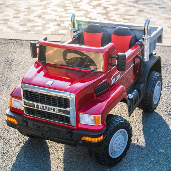 Поездка на игрушке 2022 Тренд с Эмотивным Управлением Большие игрушки Электрический пикап 12В Тракторный грузовик