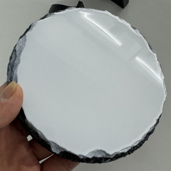 100,000pcs Stocking, Multiple Shapes Sublimation Rock Slate Blanks Ready to Ship, Glossy&Matte Photo Slate for Sublimation DIY Stone Crafts for Holidays