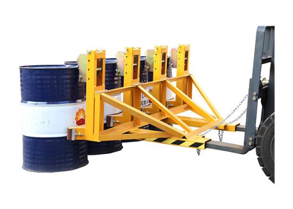 DG2000A Mechanical Clamping Single Eagle Grip Forklift Drum Grabber Loading Capacity 500kg X4