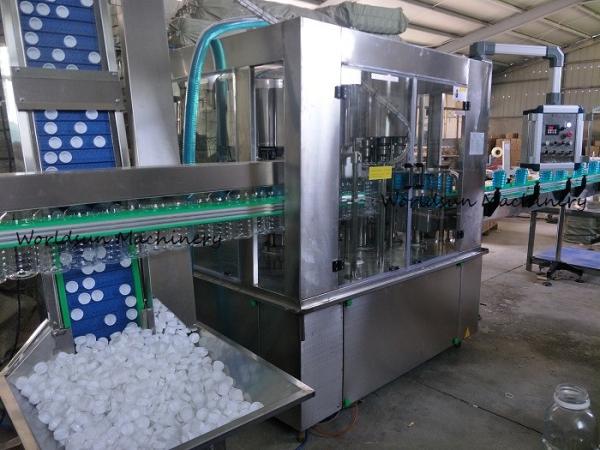 stainless steel 220V 1000ml Agriculture Chemical plastic bottle Filling Machine drinking water filling equipment