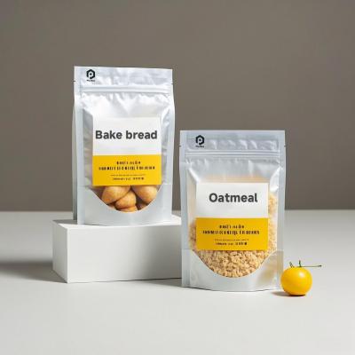 Custom Logo Bag Manufacturer's Food Flexible Packaging Recycled Materials Stand up Pouch