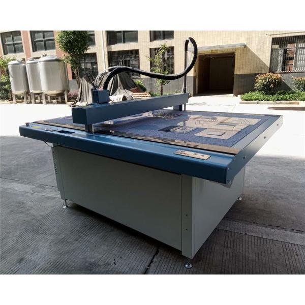 1500x900mm PVC Acrylic Template Cutting Machine with 6mm Thickness and 500-1800mm/s Speed for Flatbed Garment Cutting