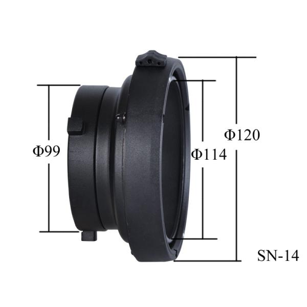 Держатель фотографических аксессуаров освещения заменимый