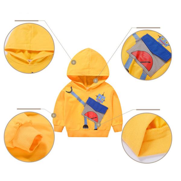 Toddler Little Boys Cartoon Sweatshirts Pullover 6Y-7Y