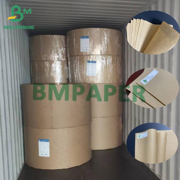 Extensible Kraft Paper бумага Rolls 70gsm 80gsm раздвижная Kraft для цемента Брауна кладет емкость в мешки высокого веса