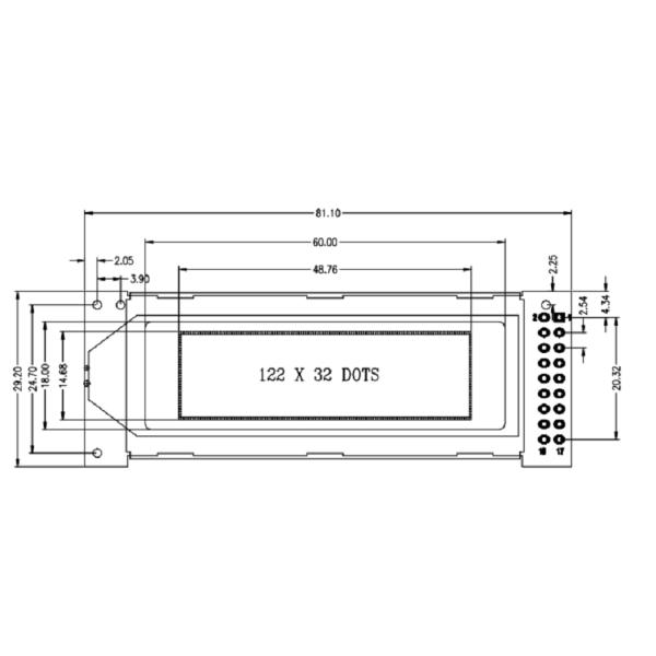 Подгоняйте модуль дисплея LCD положительного STN HTN FSTN характера OEM графический