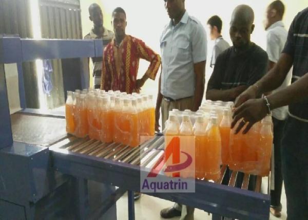 3.5KW Soft Drink Filling Machine 500ml Plastic Bottle Beverage Production Line
